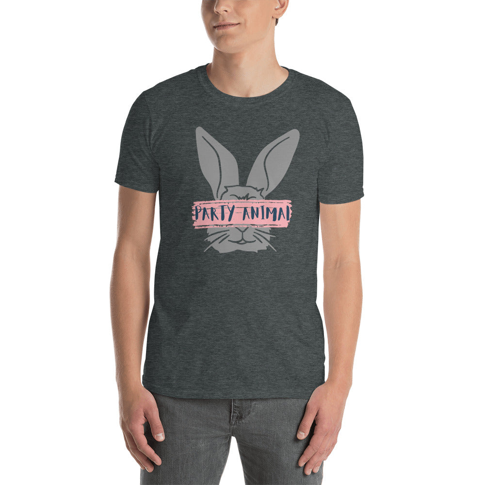 Customizable Short-Sleeve Unisex Party T-Shirt