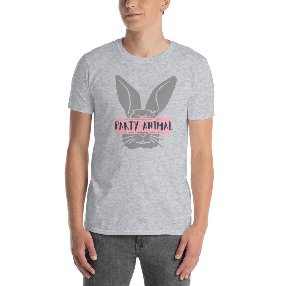 Customizable Short-Sleeve Unisex Party T-Shirt