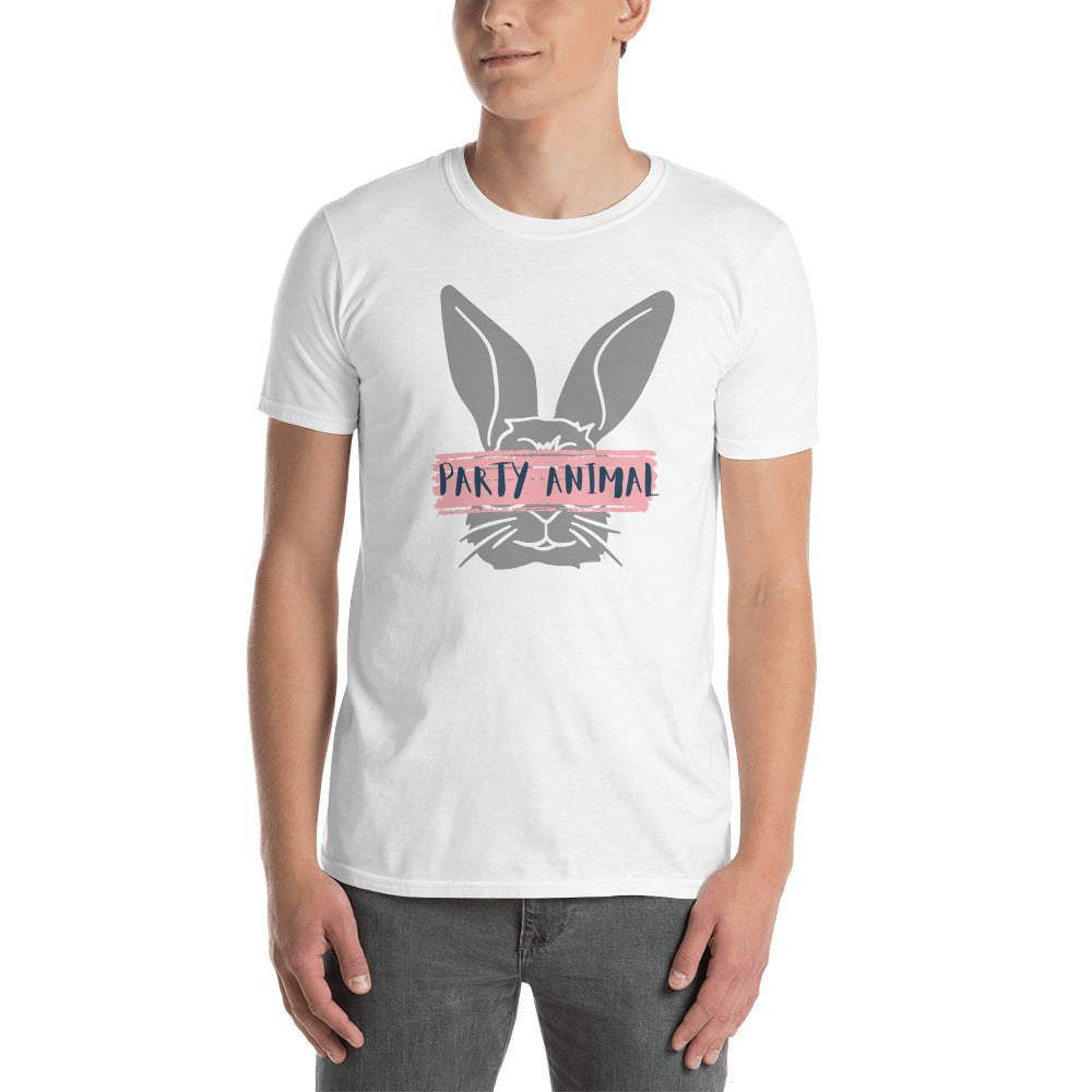 Customizable Short-Sleeve Unisex Party T-Shirt